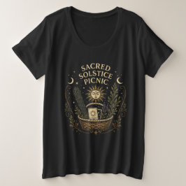 Camiseta Plus Size Sacred Solstice Picnic Litha