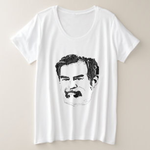 Camiseta Plus Size Saddam Hussein