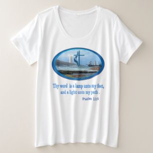 Camiseta Plus Size Salm 119 Christian Clothing