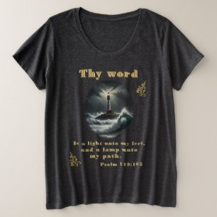 Camiseta Plus Size Salmo 119