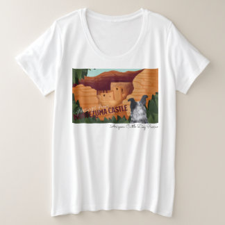 Camiseta Plus Size Salvamento do cão do gado da arizona - castelo de