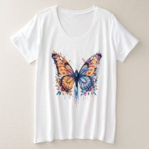 Camiseta Plus Size Sangue Luminoso