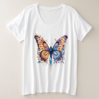 Camiseta Plus Size Sangue Luminoso