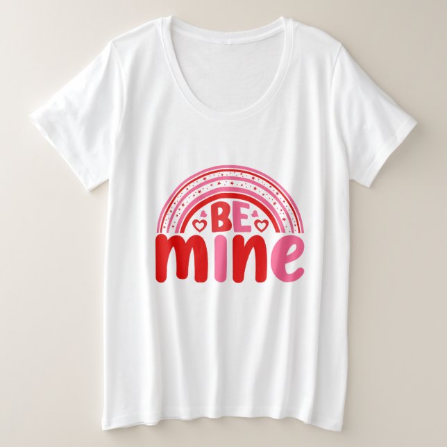 Camiseta Plus Size Seja Mim (Frente do Design)