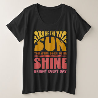 Camiseta Plus Size Seja o Sol