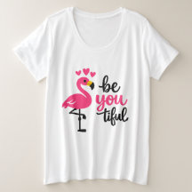 "Seja Você Linda"• Citação Positiva de Flamingo Fo
