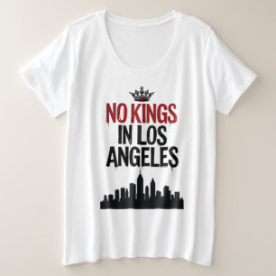 Camiseta Plus Size Sem Reis em Los Angeles — Rebelião Urbana