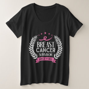 Camiseta Plus Size Sensibilização Personalizada para Sobrevivência do