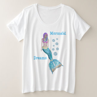 Camiseta Plus Size Sereia Dreamz
