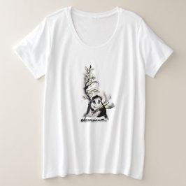 Camiseta Plus Size Shy Sr. Leaf