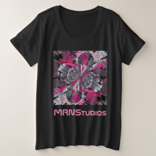 Camiseta Plus Size Sinais mistos mais T-Shirt tamanho