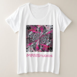 Camiseta Plus Size Sinais mistos mais T-Shirt tamanho