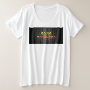 Camiseta Plus Size SlipperyJoe's indo energia de bar de mergulho sem