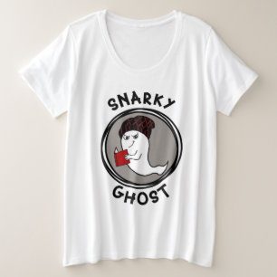 Camiseta Plus Size Snarky Plus Tee