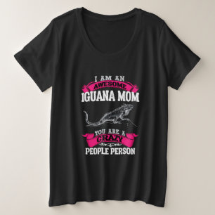 Camiseta Plus Size Sou uma mãe Iguana incrível