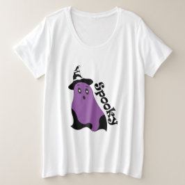 Camiseta Plus Size Spooky