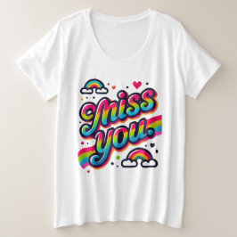 Camiseta Plus Size Srta.