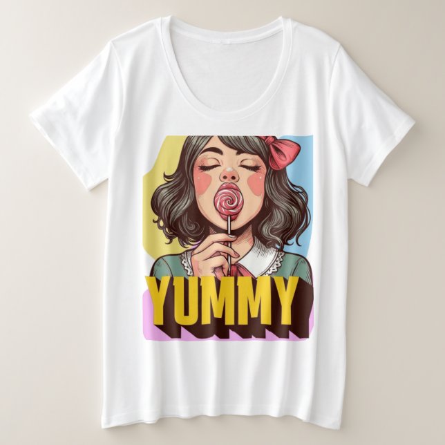 Camiseta Plus Size T-Shirt (Frente do Design)