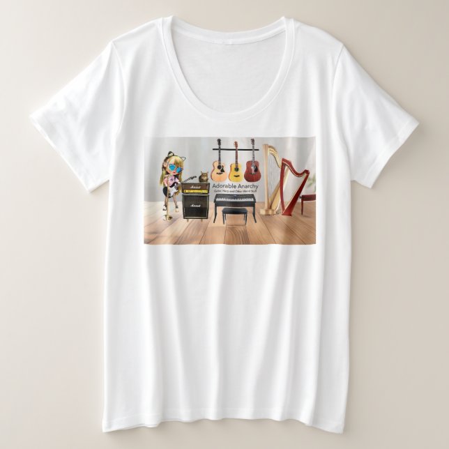 Camiseta Plus Size T-shirt AA de 2025 (Frente do Design)