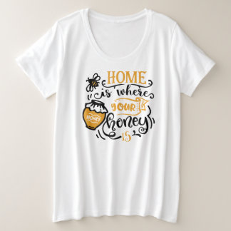 Camiseta Plus Size T-Shirt Básico de Tamanho Mais