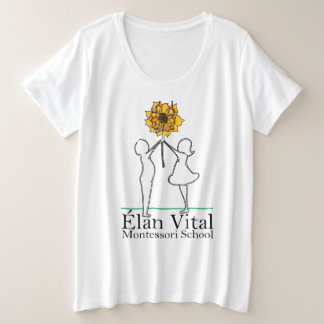 Camiseta Plus Size T-Shirt de Curva de Mulheres EVM