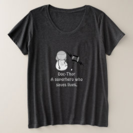 Camiseta Plus Size T-Shirt DOC-THOR