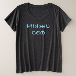 Camiseta Plus Size T-Shirt Gem oculto