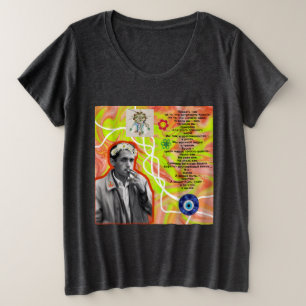 Camiseta Plus Size T-Shirt Hippie