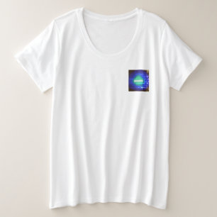 Camiseta Plus Size T-Shirt mais sexo feminino FIBROMYALGIA DESIGN