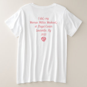 Camiseta Plus Size T-Shirt Plus Tamanho Semanal WW 2023