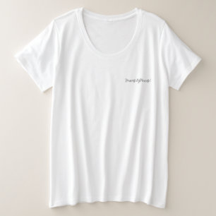 CAMISETA PLUS SIZE T-SHIRTS MAIS WOMENS ART E DESIGN