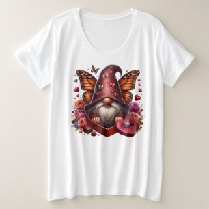Camiseta Plus Size Tamanho Mais -T-Camisa