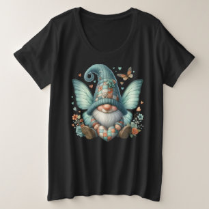 Camiseta Plus Size Tamanho Mais -T-Camisa