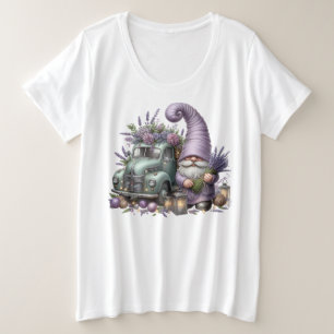 Camiseta Plus Size Tamanho Mais -T-Camisa