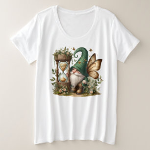 Camiseta Plus Size Tamanho Mais -T-Camisa