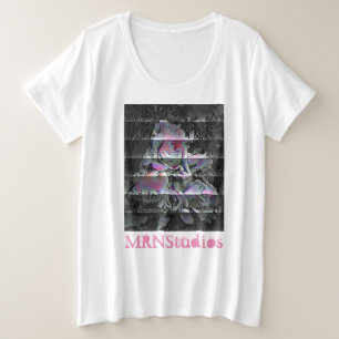 Camiseta Plus Size Techno Bouquet