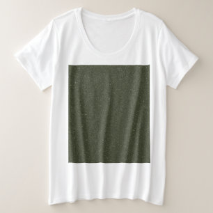 Camiseta Plus Size Tee Minimalista Verde Espetacular do Moss - Person