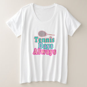 Camiseta Plus Size Tênis Dias Sempre