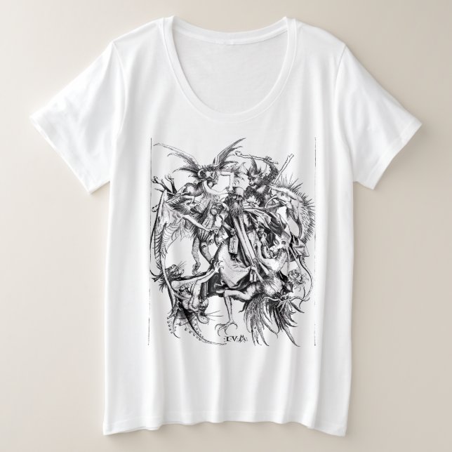Camiseta Plus Size Tentativas de Anthony Rua (Frente do Design)