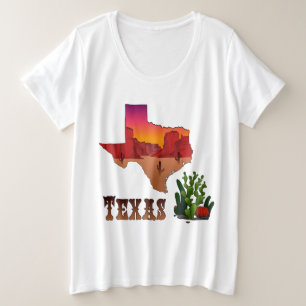 Camiseta Plus Size Texas