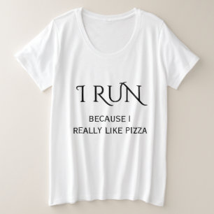 Camiseta Plus Size Tipografia moderna mais o Raglan das mulheres do