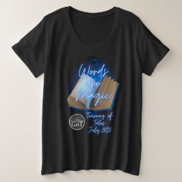 Camiseta Plus Size Torneio Oficial de Tales julho de 2025 T-shirt