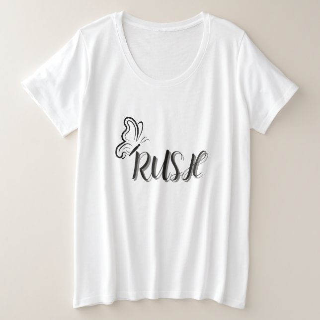 Camiseta Plus Size Tote Bag (Frente do Design)