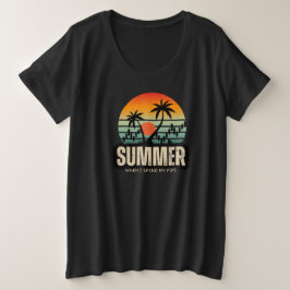 Camiseta Plus Size Trader design | Summer | Funny