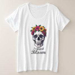 Camiseta Plus Size Tranquil Bloom