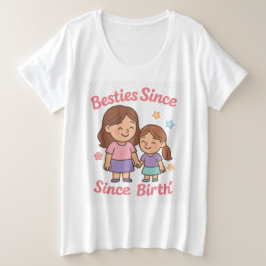 Camiseta Plus Size tS gráfico de dia de as mães