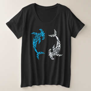 Camiseta Plus Size Tubarões-martelo