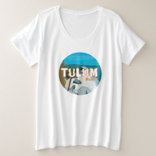 Camiseta Plus Size Tulum Mexico Excelente Gift Idea