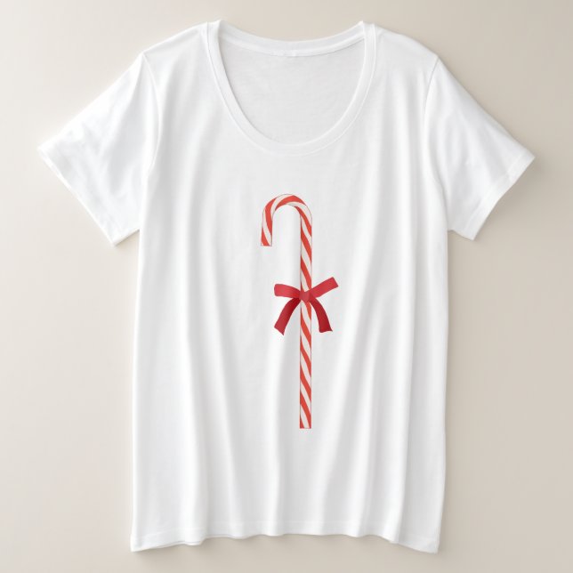 Camiseta Plus Size Uma Caneta De Doces (Frente do Design)