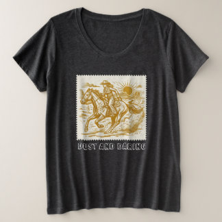 Camiseta Plus Size Vaqueira